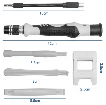 Купить Xiaomi Screwdriver Set 117 in 1 (XMMTT117) Grey