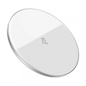 Baseus Simple Wireless Charger 15W White (WXJK-B02)