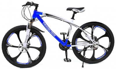 Велосипед горный Trioblade 3057 26" White-Blue