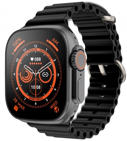 Wearfit X8 Ultra Smart Watch 49mm Black