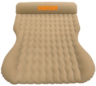 Купить CARCAM Inflatable Auto Airbed, Auto Air Pump, 170x133 cm. (CCMTE1758) Brown