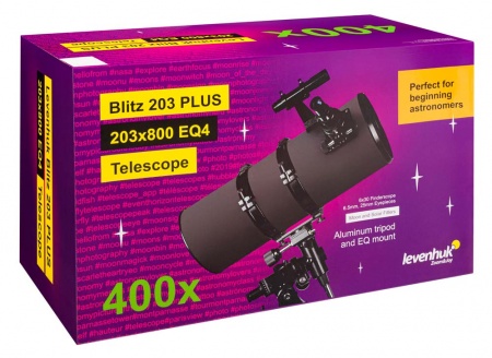Купить Телескоп Levenhuk Blitz 203 PLUS