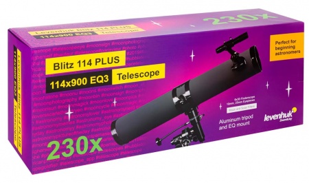 Купить Телескоп Levenhuk Blitz 114 PLUS