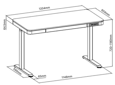 Купить Xiaomi Electric Lifting Desk (ET119W-C) Black