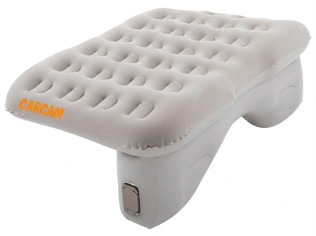 Купить CARCAM Inflatable Back Seat Auto Airbed, Auto Air Pump, Repair Kit, 135x85 cm. (CCMTE1750) Gray