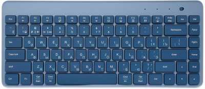 Купить Xiaomi Mi Dual Mode Wireless Keyboard (XMBXJP01YM) Blue