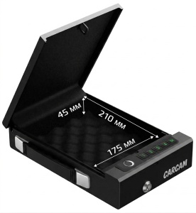 Купить CARCAM Tuya Smart WIFI Fingerprint Safe Box (CCH16), black