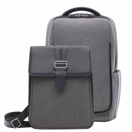 Xiaomi Mi Fashion Commuter Shoulder Bag 2 in1 Gray