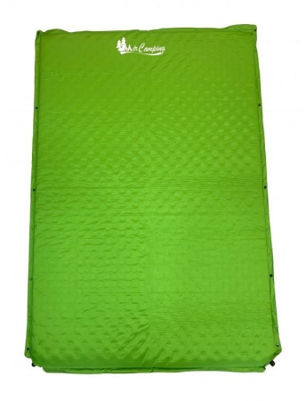 Купить Самонадувающийся коврик двухместный 7см MirCamping CRT132 Green