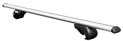 Купить Багажник на рейлинги CARCAM ROOF RAIL 1350 мм 1 поперечина (CC8706) Silver