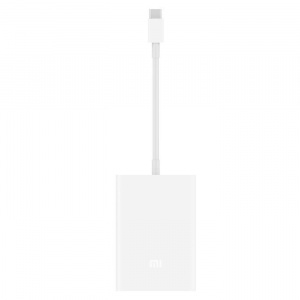 Xiaomi Mi USB-C to VGA and Gigabit Ethernet Multi-Adapter White