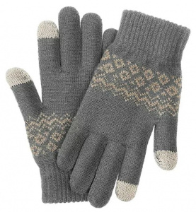 Купить Перчатки Xiaomi FO Touch Screen Warm Fleece Gloves (ST20190601) Volcanic Ash