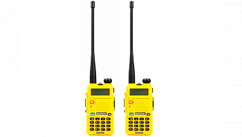 Купить Baofeng UV-5R - YELLOW 2шт.