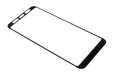 Защитное стекло для Samsung J6 Plus (2018) с рамкой 9H Full Glue без упаковки
