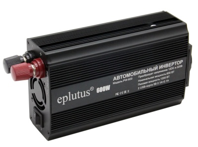 Купить Инвертор 12-220V 600W Eplutus Car Inverter PW-600Q