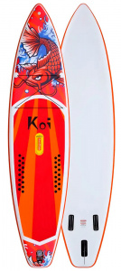 Feath-R-Lite Koi Inflatable SUP Board 350*84*15 Red-Orange