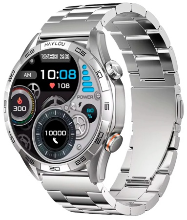 Купить Xiaomi Haylou Smart Watch Solar 5 (HF004) Silver