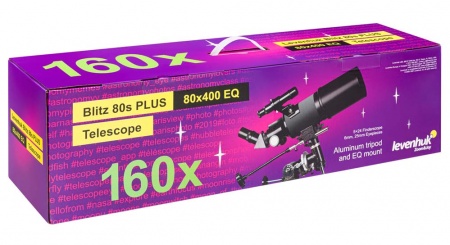 Купить Телескоп Levenhuk Blitz 80s PLUS