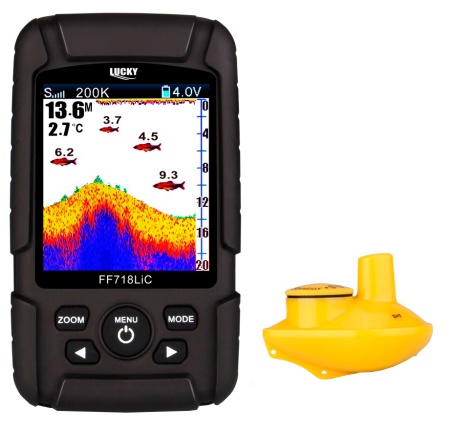 Купить LUCKY Portative Fish Finder FF718LIC-W