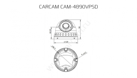 CARCAM CAM-4890VPSD