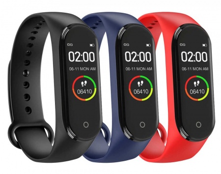 CARCAM SMART BAND M4 - Red