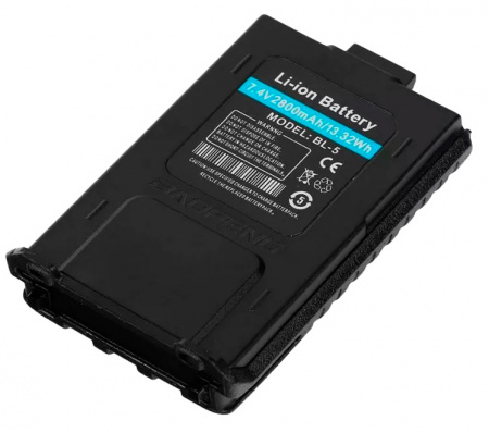 Купить Аккумулятор для радиостанции Baofeng UV-5R (2800mAh)