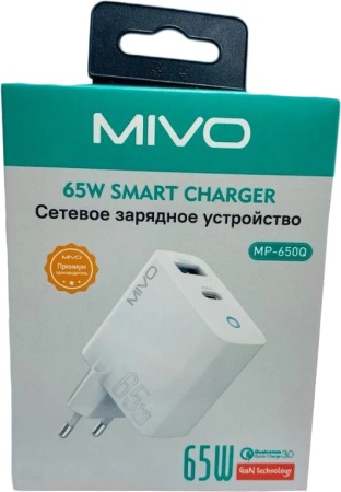 Mivo MP-650Q Quick Charger 65W GaN