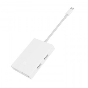 Xiaomi Mi USB-C to VGA and Gigabit Ethernet Multi-Adapter White