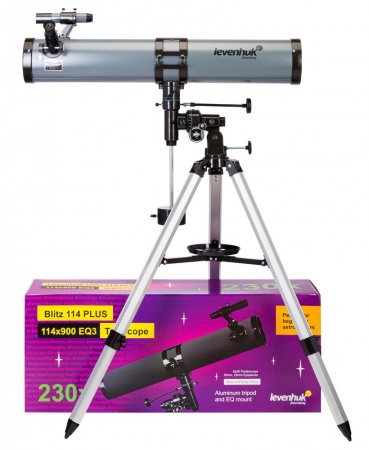 Купить Телескоп Levenhuk Blitz 114 PLUS