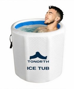 Купить Надувная ледяная ванна Tonorth Inflatable Ice Tub 80x76x32 230L (TS-BCP01) White