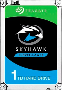 Купить Жесткий диск Seagate Skyhawk Lite ST1000VX008, 1ТБ, HDD, SATA III, 3.5"