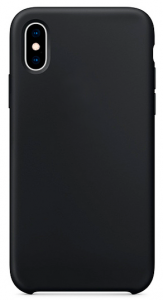 Чехол для iPhone XS Max Silicon case Apple WS чёрный