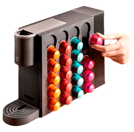 Купить Xiaomi Mijia Capsule Coffee Machine S1 650ML (CMC001) Black