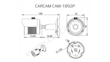 CARCAM CAM-1892P