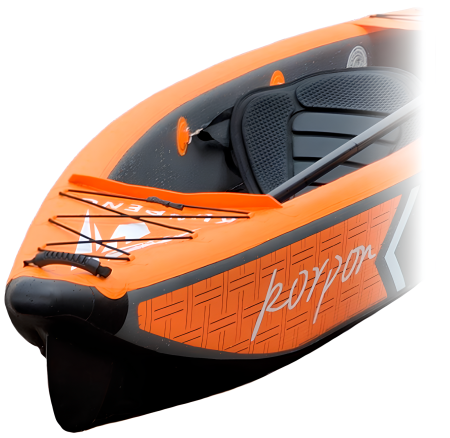 Купить KORPON FB Inflatable Single Person Kayak 335*72*37 (158C3.3) Orange