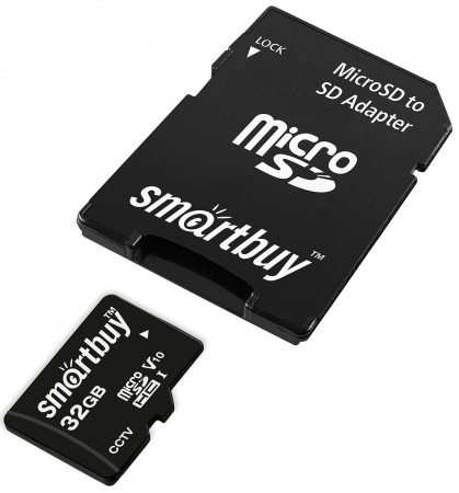 SmartBuy microSDHC 32Gb Class10 U1 V10 (SB32GBSDCCTV)