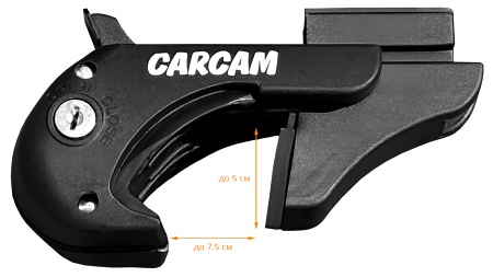 Купить Багажник на рейлинги CARCAM ROOF RAIL 1350 мм 3 поперечины (CC8706) Silver
