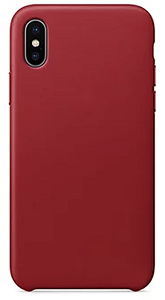 Чехол для iPhone 10/X Silicon Case красный