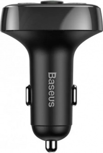 Baseus T-Typed MP3 Car Charger S-09A Black (CCTM-01)