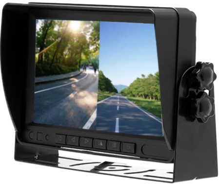  7” LCD Wireless Reversing Monitor + 2 Wireless Backup Cameras KIT YWD-W1