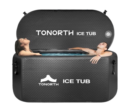 Купить Надувная ледяная ванна Tonorth Inflatable Ice Tub 152x76x67cm 522L (TS-HCP04) Black