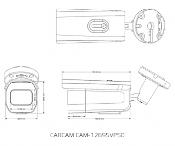 CARCAM CAM-12695VPSD