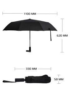 Купить Xiaomi Daily Elements Automatic Folding Umbrella (DE05YS004) Silent Night Black