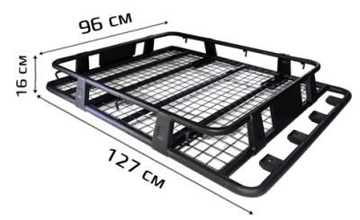 Купить Багажная корзина CARCAM Expedition Roof Rack (ССRB881S) Black