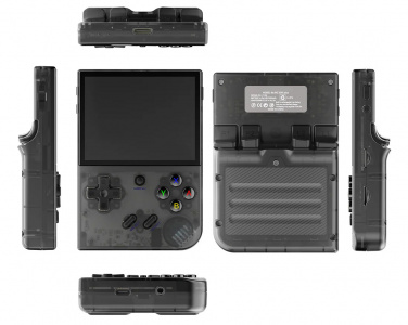 Anbernic Portable Game Console RG35XX Plus Transparent Black