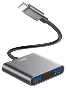 XO USB Splitter 4-Port HUB Docking Station Hub (XO-HUB012B)