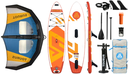Купить Сапборд + Надувное крыло TOURUS Windsurfboard TS-WO01 + TOURUS SUP WING 5.0㎡