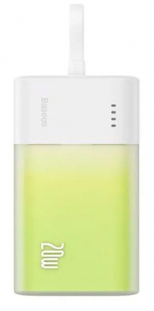 Купить Xiaomi Baseus Pocket Fast Charging Power Bank Type-C 5200 mAh (PPKDC05L) Green