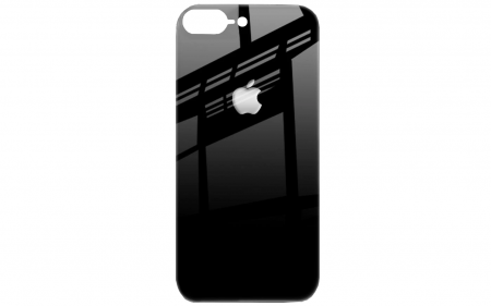 Защитное стекло для задней панели iPhone 7/8 PLUS черный ТЕХПАК