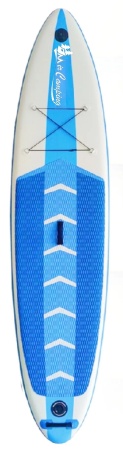 Купить Сап доска для плавания и серфинга с насосом и рюкзаком MirCamping Inflatable SUP 320*76*15 CRT-138 Blue